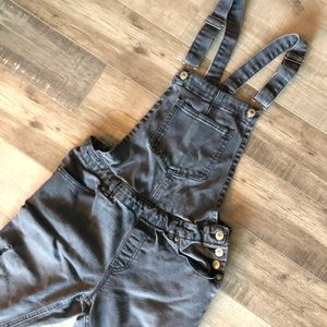 Black overalls